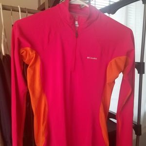 Zip up active shirt or base layer